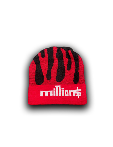 Millions Drippin Flame Beanies