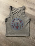 Love Millions Gray Tank top