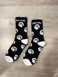 M LOGO SOCKS (Black & White )